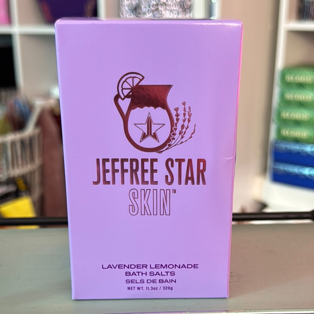 New Jeffree Star Skin Lavender Lemonade Bath Salts